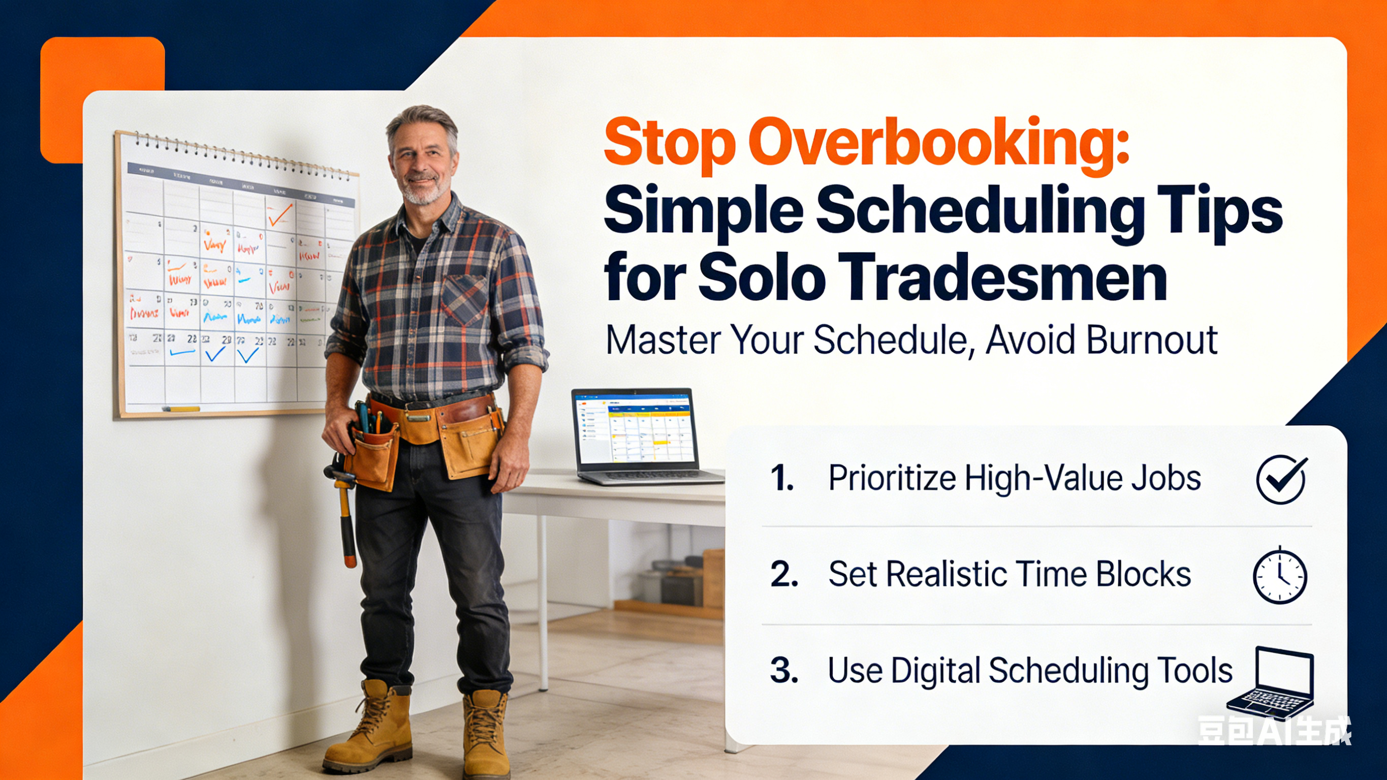 Stop Overbooking: Simple Scheduling Tips for Solo Tradesmen