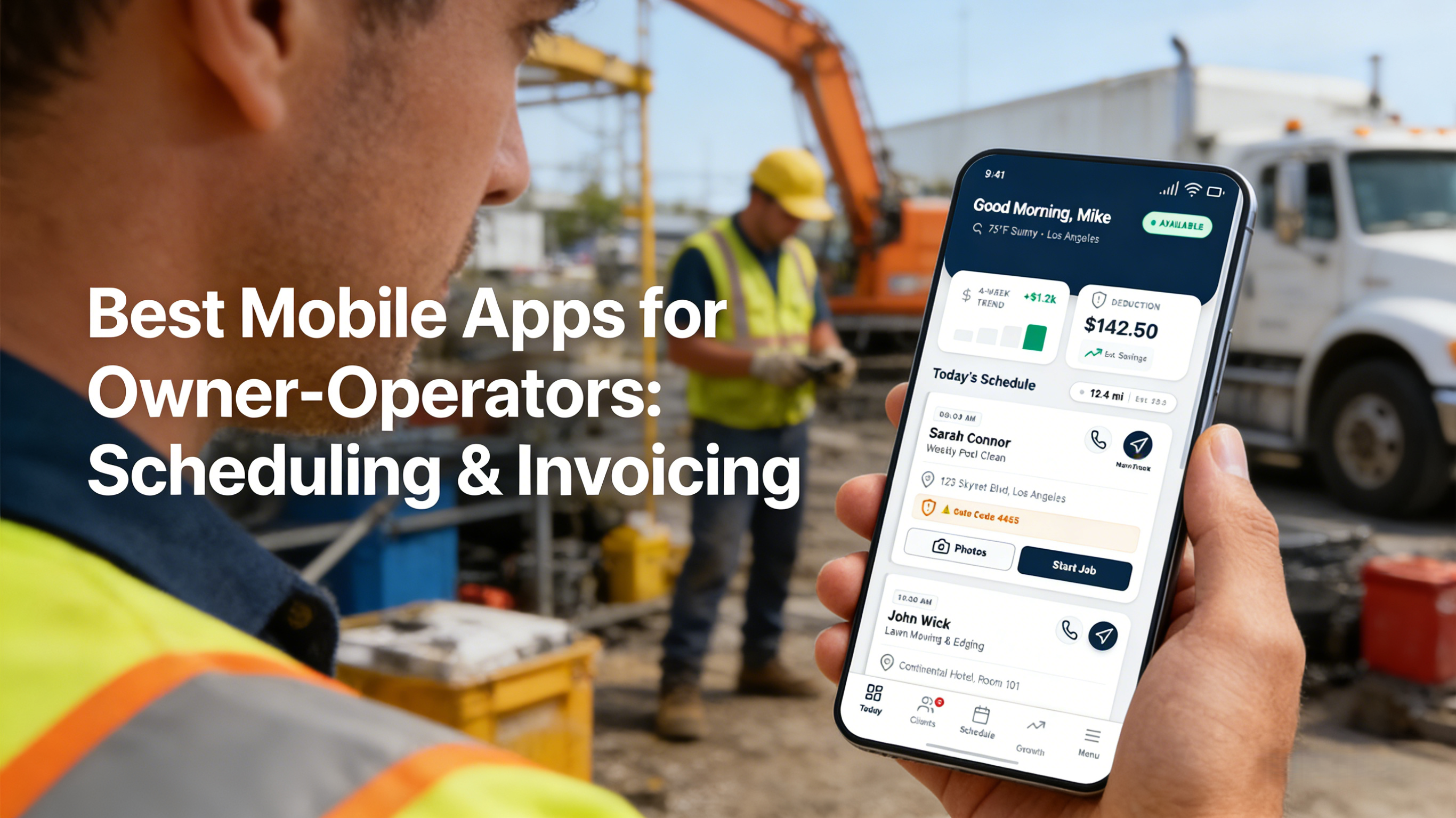 Best Mobile Apps for Owner-Operators: Scheduling & Invoicing