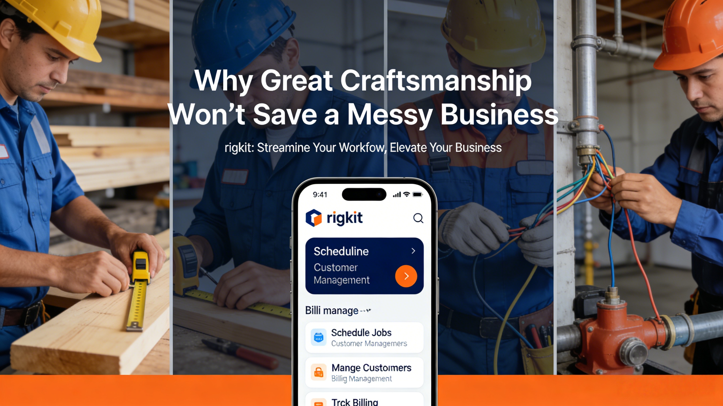 Why Great Craftsmanship Won’t Save a Messy Business