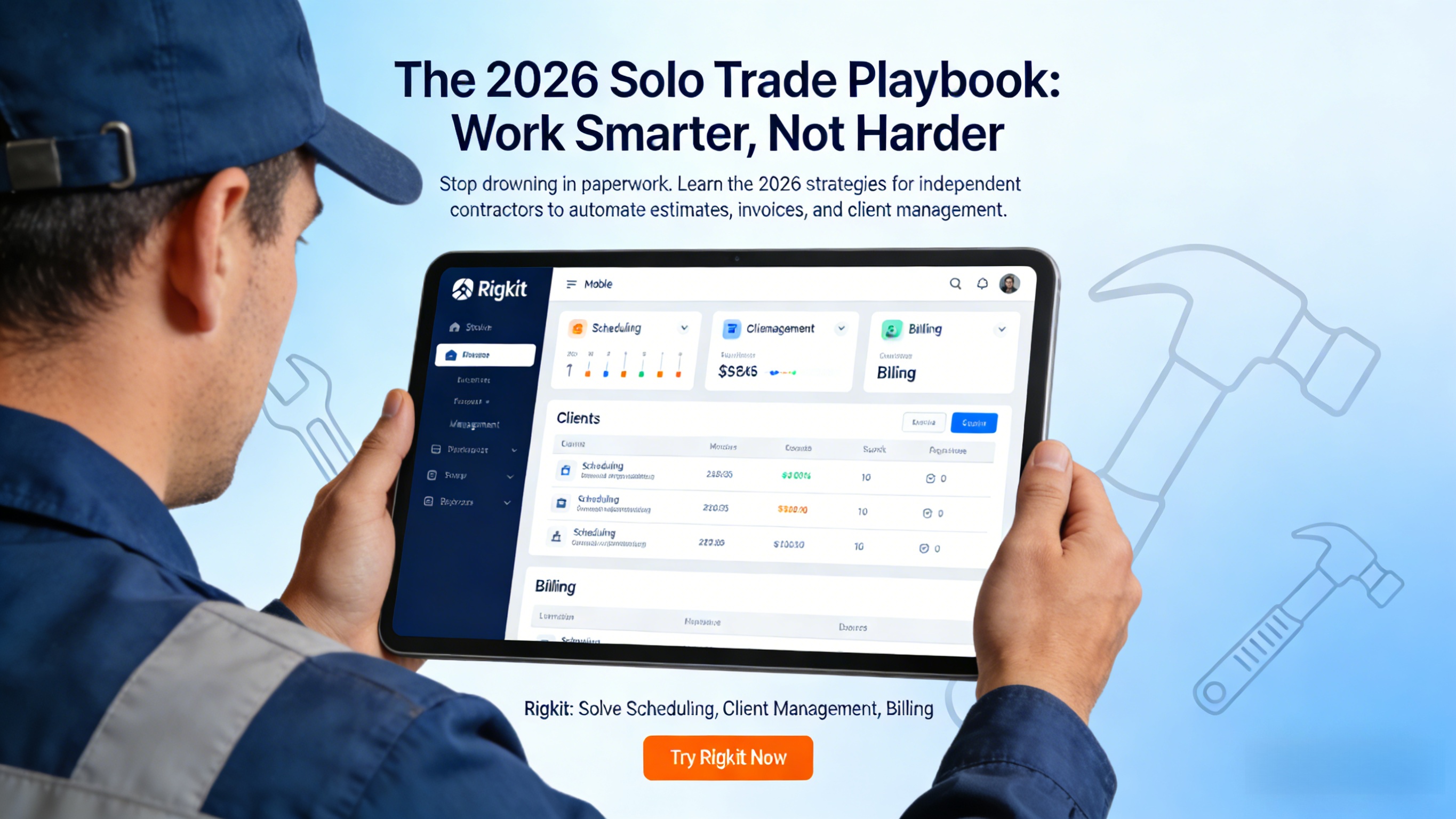 The 2026 Solo Trade Playbook: Work Smarter, Not Harder