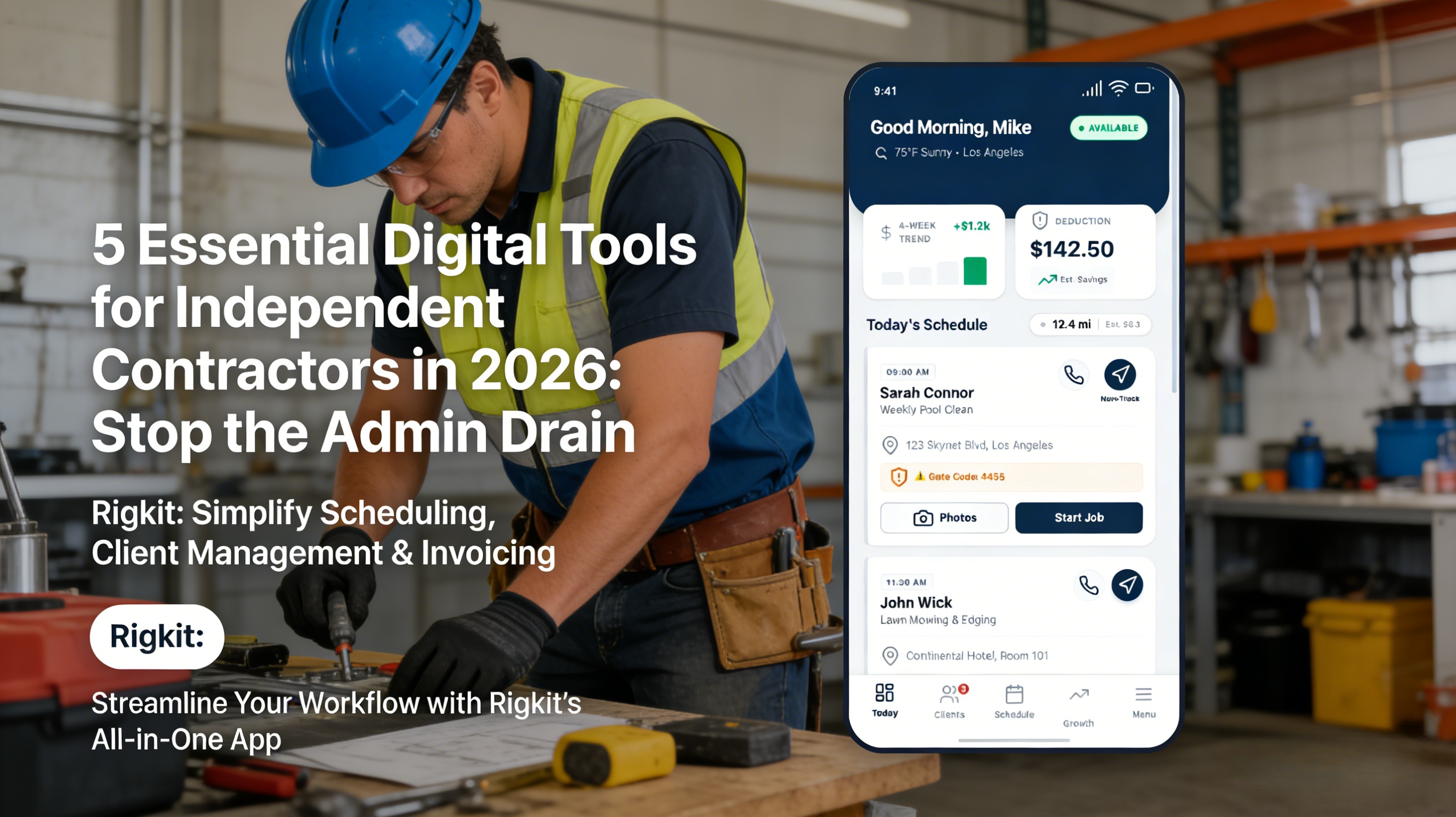 5 Essential Digital Tools for Independent Contractors in 2026: Stop the Admin Drain