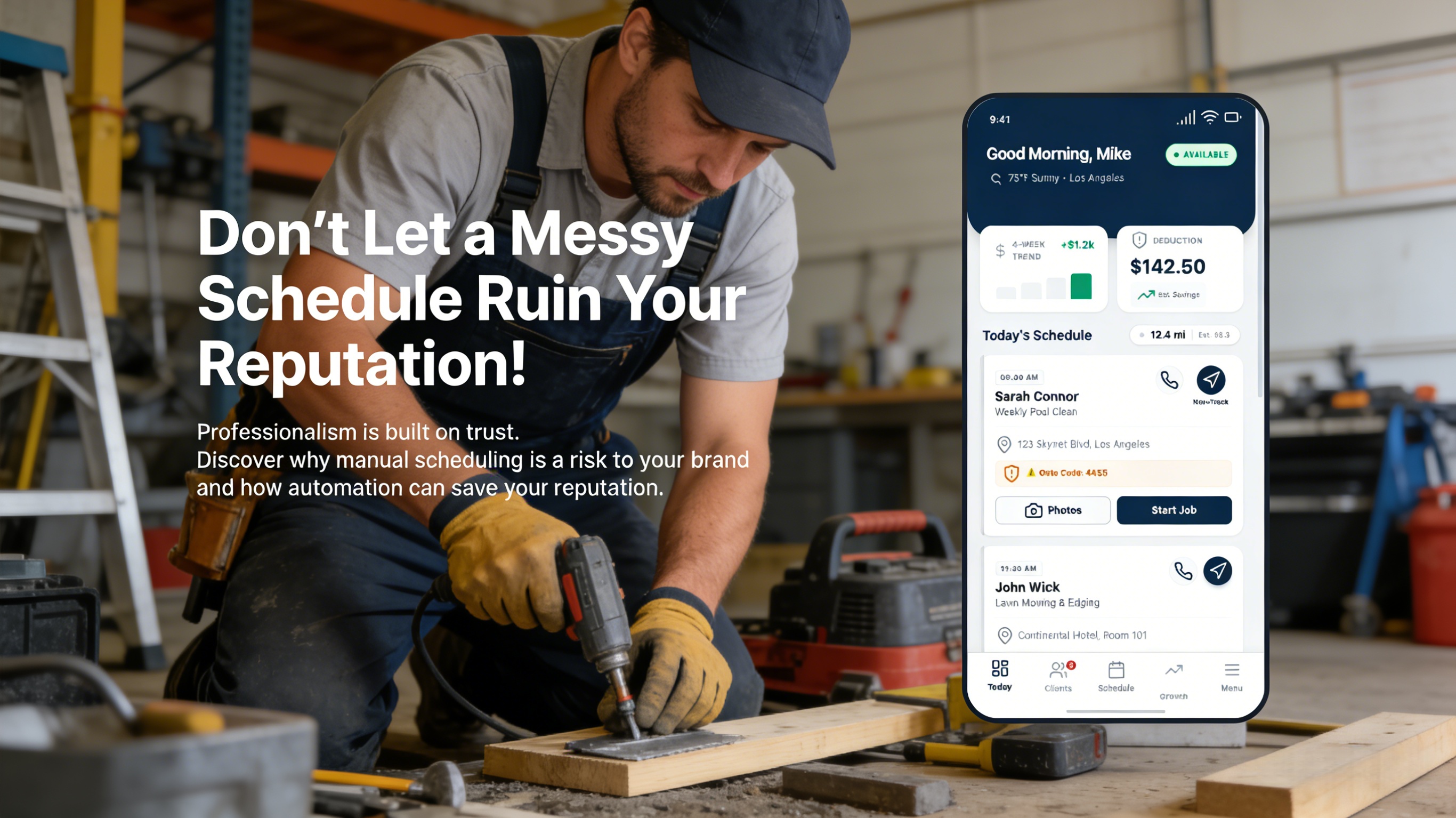 Don’t Let a Messy Schedule Ruin Your Reputation!