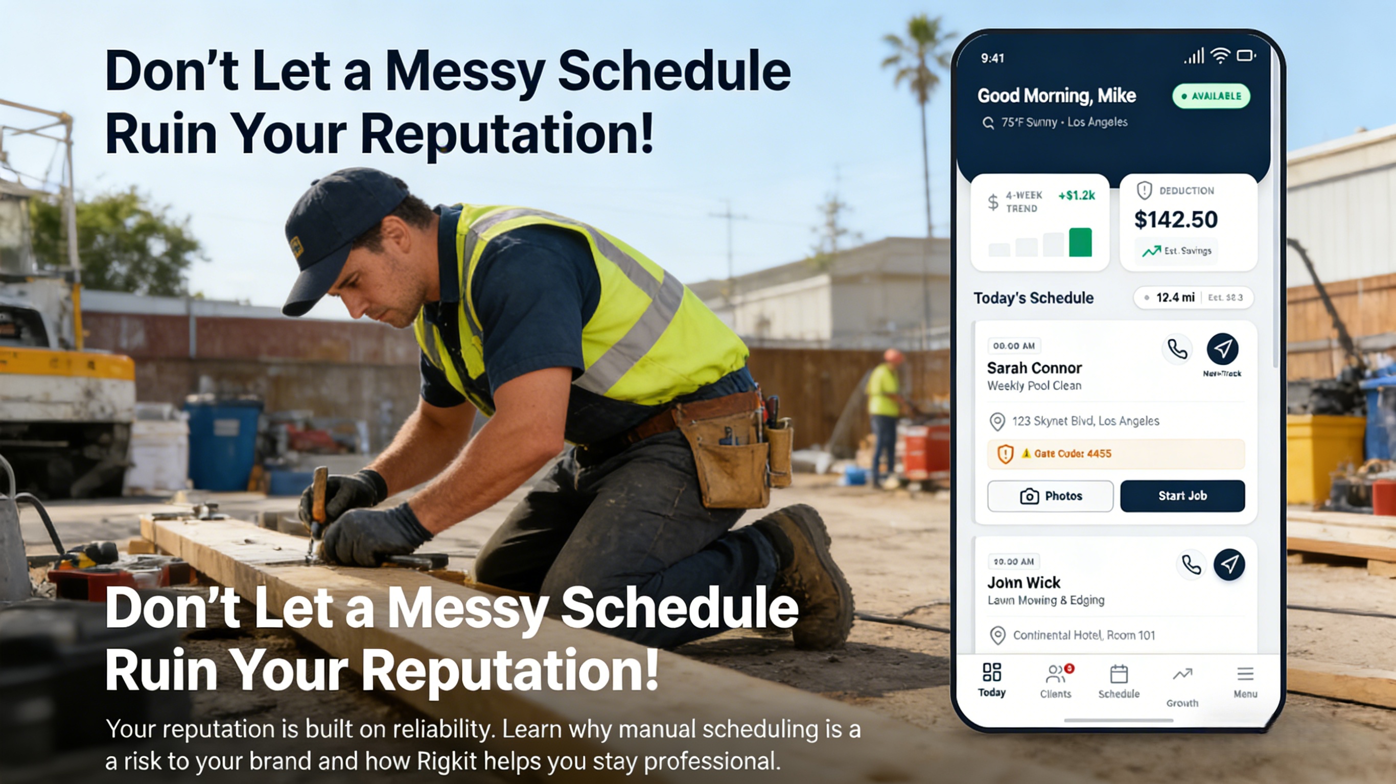 Don’t Let a Messy Schedule Ruin Your Reputation!