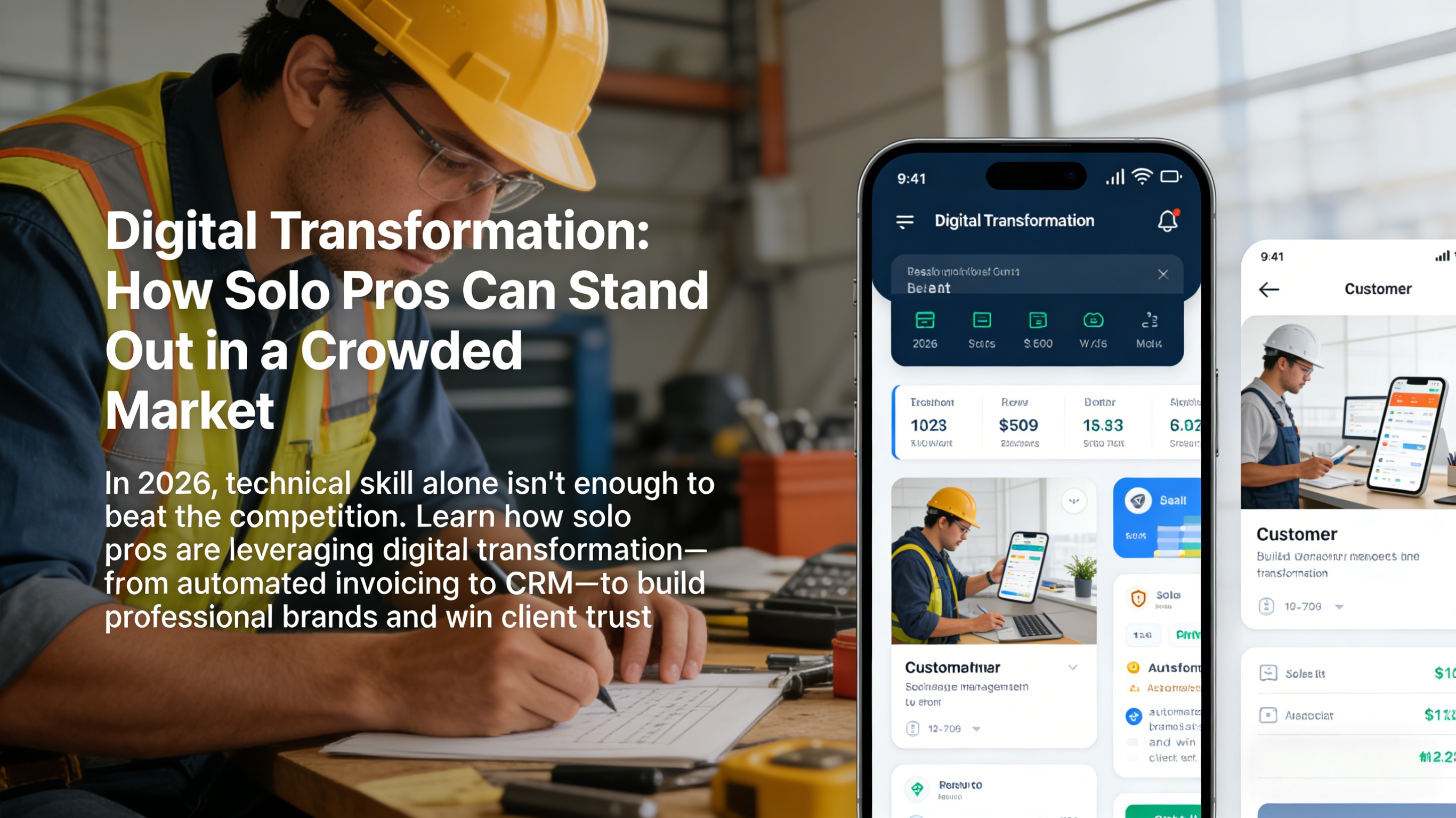 Digital Transformation: How Solo Pros Can Stand Out in a Crowded Market