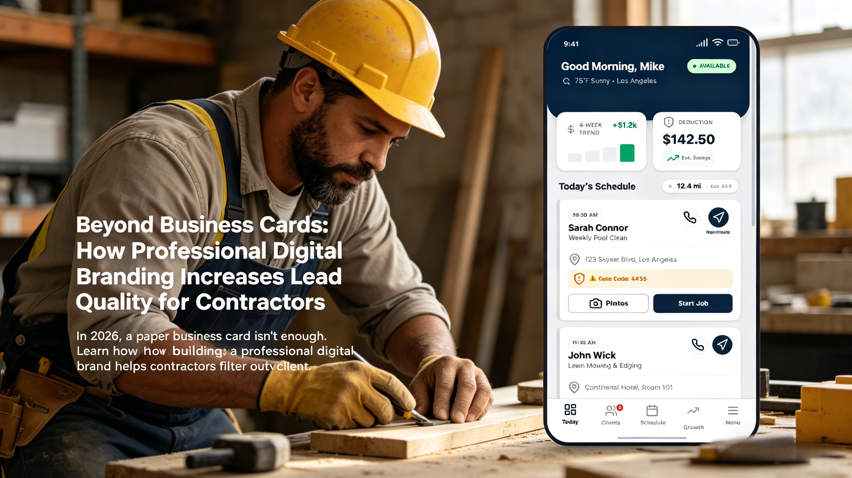 Beyond Business Cards: How Professional Digital Branding Increases Lead Quality for Contractors