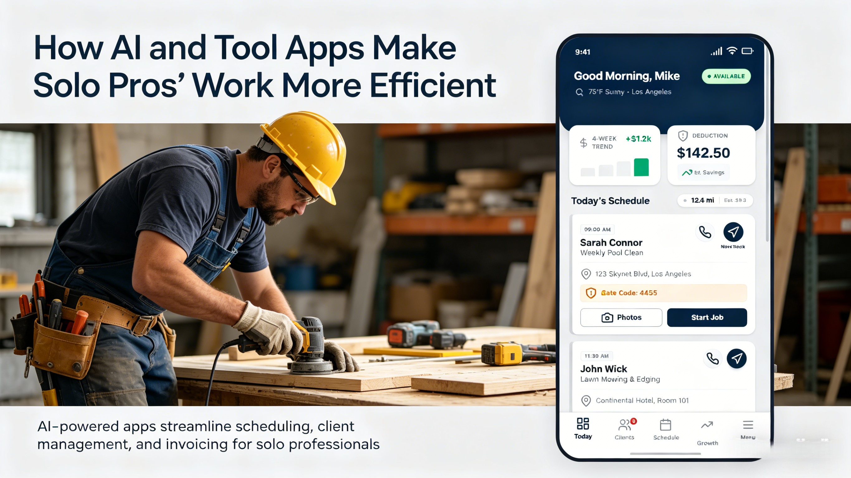 How AI and Tool Apps Make Solo Pros’ Work More Efficient